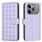 For Tecno Pova 6 / 6 Pro 5G Square Texture Leather Phone Case(Purple)