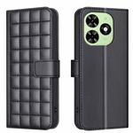 For Tecno Spark Go 2024 / 20C / Pop 8 Square Texture Leather Phone Case(Black)
