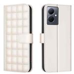 For vivo Y78 5G / Y36 Square Texture Leather Phone Case(Beige)