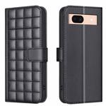 For Google Pixel 8a Square Texture Leather Phone Case(Black)
