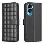 For Honor 90 Lite / X50i Square Texture Leather Phone Case(Black)