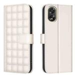 For OPPO A38 4G / A18 4G Square Texture Leather Phone Case(Beige)