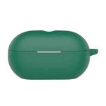 For Beats Solo Buds Wireless Earphones Silicone Protective Case with Hole(Dark Green)