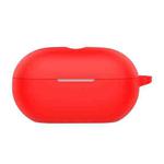 For Beats Solo Buds Wireless Earphones Silicone Protective Case with Hole(Red)