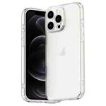 For iPhone 12 Pro Four Corner Airbag Transparent Glass Phone Case