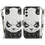 For Samsung Galaxy S25 5G 3D Colored Horizontal Flip Leather Phone Case(Angry Bear)