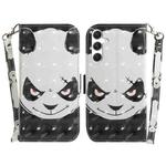 For Samsung Galaxy S25+ 5G 3D Colored Horizontal Flip Leather Phone Case(Angry Bear)