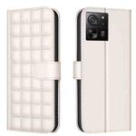 For Xiaomi 13T / Redmi K60 Ultra Square Texture Leather Phone Case(Beige)