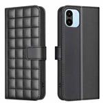For Redmi A1 / A1+ / A2 Square Texture Leather Phone Case(Black)