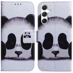 For Samsung Galaxy S25+ 5G Coloured Drawing Flip Leather Phone Case(Panda)
