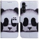 For Samsung Galaxy S25 FE 5G Coloured Drawing Flip Leather Phone Case(Panda)