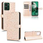 For HMD Pulse Pro / Pulse / Pulse+ Honeycomb Dot Texture Leather Phone Case(Gold)