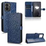 For HMD Fusion 5G Honeycomb Dot Texture Leather Phone Case(Blue)