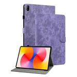 For Huawei MatePad SE 11 2024 Tiger Pattern Flip Leather Tablet Case(Purple)