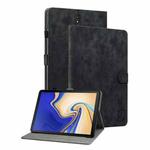 For Samsung Galaxy Tab S4 10.5 SM-T830 Tiger Pattern Flip Leather Tablet Case(Black)