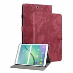 For Samsung Galaxy Tab S2 9.7 T810 T815 Tiger Pattern Flip Leather Tablet Case(Red)