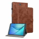 For Samsung Galaxy Tab A 9.7 T550 T555 Tiger Pattern Flip Leather Tablet Case(Brown)