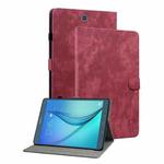 For Samsung Galaxy Tab A 9.7 T550 T555 Tiger Pattern Flip Leather Tablet Case(Red)