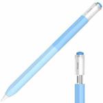 For Apple Pencil USB-C Gradient Silicone Stylus Protective Case(Blue)