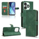 For itel A50 Skin Feel Magnetic Flip Leather Phone Case(Green)