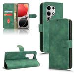 For itel S25 Ultra Skin Feel Magnetic Flip Leather Phone Case(Green)