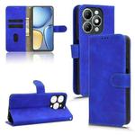 For itel A90 Skin Feel Magnetic Flip Leather Phone Case(Blue)