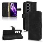 For itel City 100 Skin Feel Magnetic Flip Leather Phone Case(Black)
