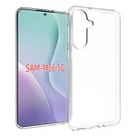 For Samsung Galaxy M56 5G Waterproof Texture TPU Phone Case(Transparent)