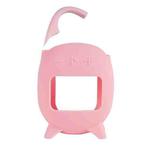 For JBL Clip 5 Portable Speaker Soft Silicone Protective Case(Pink)
