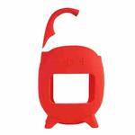 For JBL Clip 5 Portable Speaker Soft Silicone Protective Case(Red)