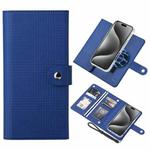 For iPhone 15 Pro Max ViLi GHA-C Series RFID MagSafe Magnetic Flip Leather Phone Case(Blue)