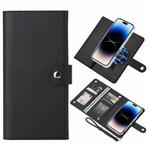 For iPhone 14 Pro ViLi GHA-C Series RFID MagSafe Magnetic Flip Leather Phone Case(Black)