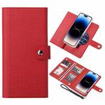 For iPhone 14 Pro ViLi GHA-C Series RFID MagSafe Magnetic Flip Leather Phone Case(Red)