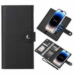 For iPhone 14 Pro Max ViLi GHA-C Series RFID MagSafe Magnetic Flip Leather Phone Case(Black)