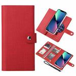 For iPhone 13 ViLi GHA-C Series RFID MagSafe Magnetic Flip Leather Phone Case(Red)