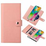 For iPhone 16 ViLi GHB-C Series RFID MagSafe Magnetic Flip Leather Phone Case(Pink)