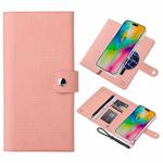 For iPhone 16 Pro Max ViLi GHB-C Series RFID MagSafe Magnetic Flip Leather Phone Case(Pink)