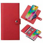 For iPhone 16 Pro Max ViLi GHB-C Series RFID MagSafe Magnetic Flip Leather Phone Case(Red)