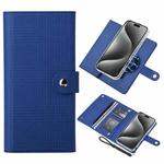 For iPhone 15 Pro ViLi GHB-C Series RFID MagSafe Magnetic Flip Leather Phone Case(Blue)