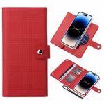 For iPhone 14 Pro ViLi GHB-C Series RFID MagSafe Magnetic Flip Leather Phone Case(Red)