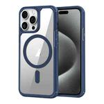 For iPhone 15 Pro MagSafe Acrylic Hybrid TPU Phone Case(Royal Blue)