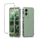 For Motorola Moto G35 Acrylic Transparent Phone Case