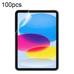 For iPad 10th Gen 10.9 2022 100pcs HD Screen Protector Film