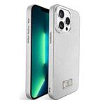 For iPhone 13 Pro Max Ice Silk Mesh Breathable Cooling Phone Case(Silver)