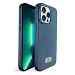 For iPhone 13 Pro Max Ice Silk Mesh Breathable Cooling Phone Case(Blue)