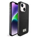 For iPhone 14 Plus Ice Silk Mesh Breathable Cooling Phone Case(Black)