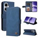 For Redmi Turbo 4 Pro / Xiaomi Poco F7 Skin Feel Life Tree Metal Button Leather Phone Case(Blue)
