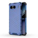 For OnePlus Nord 4 5G Global Shockproof Honeycomb PC + TPU Protective Phone Case(Blue)