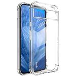 For Google Pixel 8a IMAK Space Shield PC + TPU Airbag Shockproof Phone Case(Transparent)