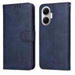 For Redmi Turbo 4 Pro / Xiaomi Poco F7 Classic Calf Texture Flip Leather Phone Case(Blue)